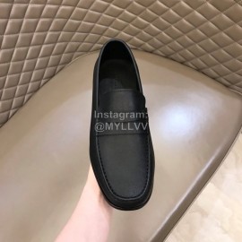 Bottega Veneta Calf Leather Business Shoes Black For Men