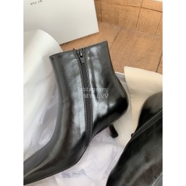 Byfar Autumn Winter New Square Head Side Zipper Boots For Women Black