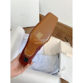 Byfar Autumn Winter New Square Head Side Zipper Boots For Women Wine Red