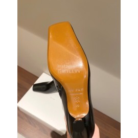 Byfar Winter New Calf High Heel Short Boots For Women Black