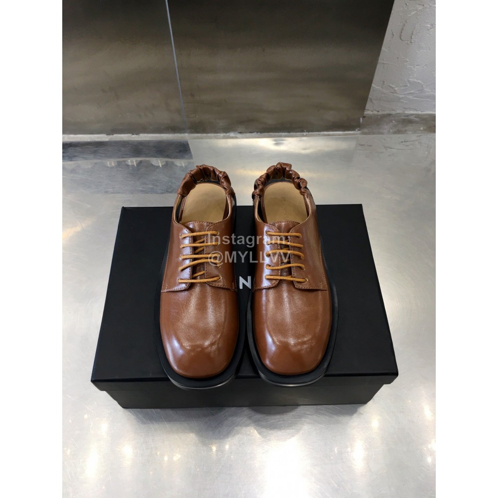 Calvin Luo Cowhide Lace Up Casual Sandals For Women Brown