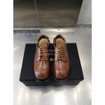 Calvin Luo Cowhide Lace Up Casual Sandals For Women Brown