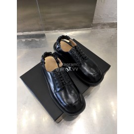 Calvin Luo Cowhide Lace Up Casual Sandals For Women Black