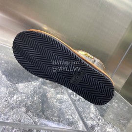 Celine Autumn Winter Printed Wool Chain Short Boots For Women