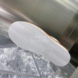 Celine Autumn Winter Printed Wool Canvas Short Boots Blue For Women 