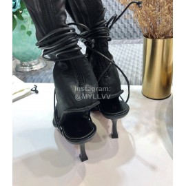 Celine Classic Strap Slim Heel High Elastic Martin Women Boots For Women Black
