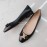 Celine New Sheepskin Flat Heel Shoes For Women Black