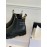 Celine Cowhide Short Boots For Women Black