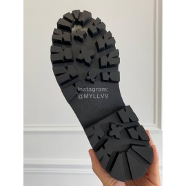 Celine Autumn Winter Cowhide Short Boots For Women