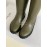 Celine Autumn Winter Cowhide Long Boots For Women Green