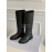Celine Autumn Winter Cowhide Long Boots For Women Black