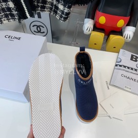 Celine Winter Warm Short Boots For Women Navy