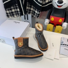 Celine Winter New Warm Short Boots For Women 