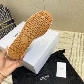 Celine Letter Printed Rain Boots For Women Navy