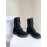 Celine New Short Boot Strap Martin Boots For Women 