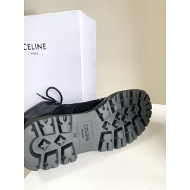 Celine New Short Boot Strap Martin Boots For Women 