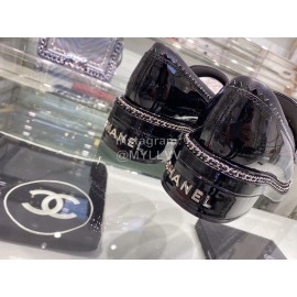 Chanel British College Style Leather Shoes For Women Black