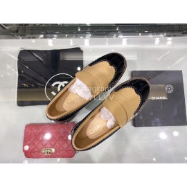Chanel British College Style Leather Shoes For Women