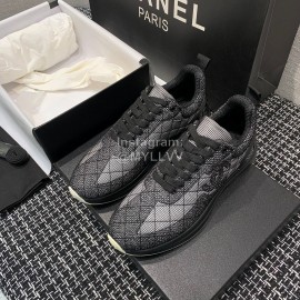 Chanel Breathable  Sneakers Black