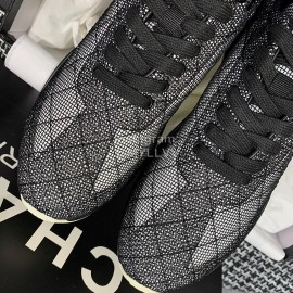Chanel Breathable  Sneakers Black