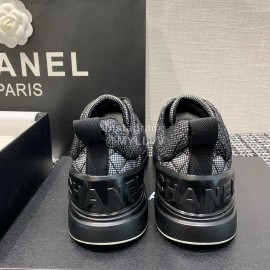 Chanel Breathable  Sneakers Black