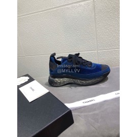 Chanel Breathable Sneakers For Women Blue