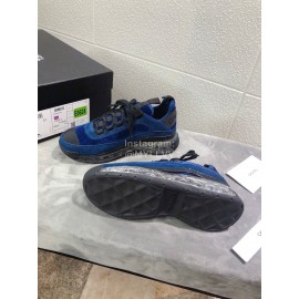 Chanel Breathable Sneakers For Women Blue