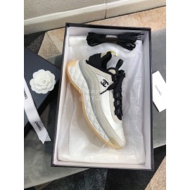Chanel Breathable Gray Sneakers For Women