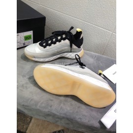 Chanel Breathable Gray Sneakers For Women