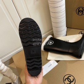 Chanel Wool Waterproof Warm Rain Boots