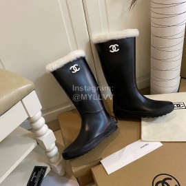 Chanel Waterproof Warm Wool Boots