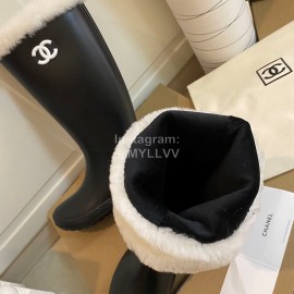 Chanel Waterproof Warm Wool Boots