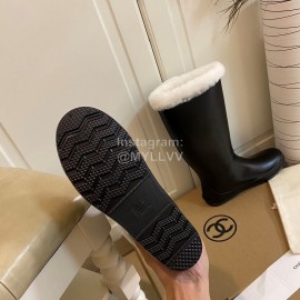 Chanel Waterproof Warm Wool Boots