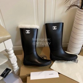 Chanel Waterproof Warm Wool Boots