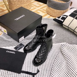 Chanel Winter Calf Boots