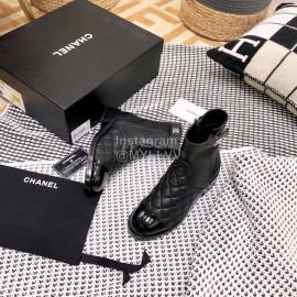 Chanel Winter Calf Boots