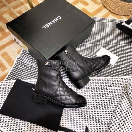 Chanel Winter Calf Boots
