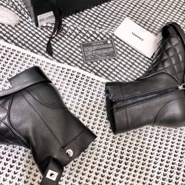 Chanel Winter Calf Boots