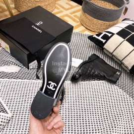 Chanel Winter Calf Boots