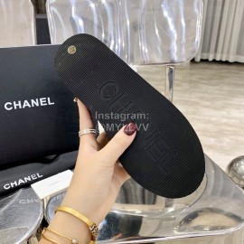 Chanel Winter Sheepskin Thick Soled Boots Black