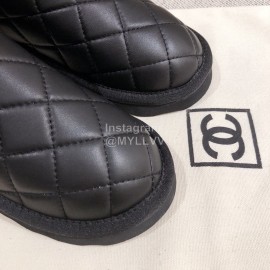 Chanel Winter Boots Black