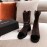 Chanel Brown Calfskin Boots 
