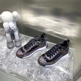 Chanel Air Cushion Sneakers Casual Shoes Black