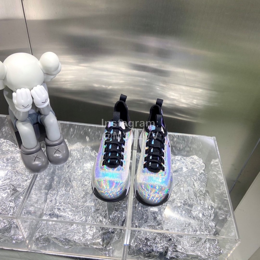 Chanel Air Cushion Sneakers Casual Shoes Blue