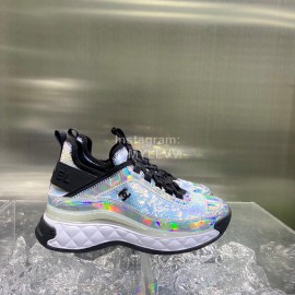 Chanel Air Cushion Sneakers Casual Shoes Blue