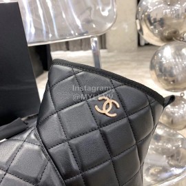 Chanel Winter Sheepskin Wool Boots For Women