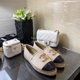 Chanel Woven Casual Shoes Beige