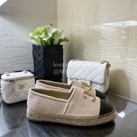 Chanel Woven Casual Shoes Beige