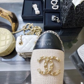 Chanel Woven Casual Shoes Beige