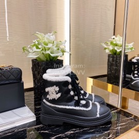 Chanel Winter Lambs Boots